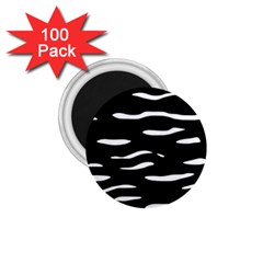 Black and white 1.75  Magnets (100 pack) 