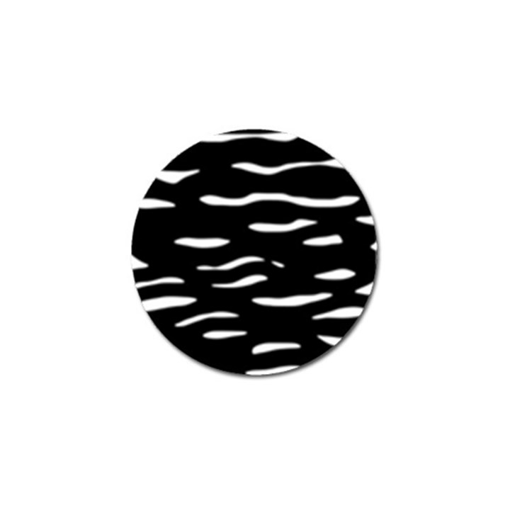 Black and white Golf Ball Marker