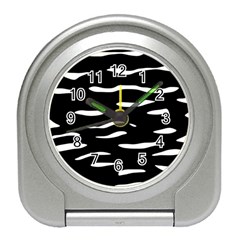 Black and white Travel Alarm Clocks