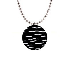 Black and white Button Necklaces