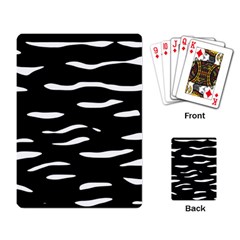 Black and white Playing Card