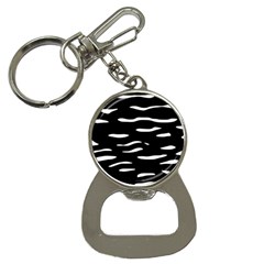 Black and white Bottle Opener Key Chains