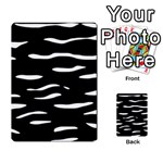 Black and white Multi-purpose Cards (Rectangle)  Front 9