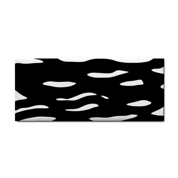 Black and white Hand Towel