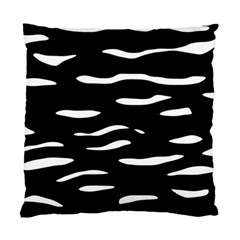 Black and white Standard Cushion Case (Two Sides)