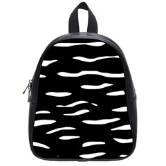Black and white School Bags (Small) 