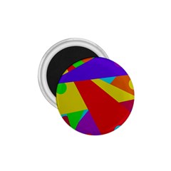 Colorful Abstract Design 1 75  Magnets