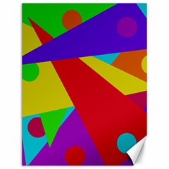Colorful Abstract Design Canvas 12  X 16   by Valentinaart