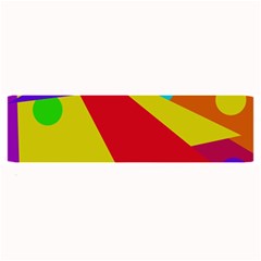 Colorful Abstract Design Large Bar Mats by Valentinaart