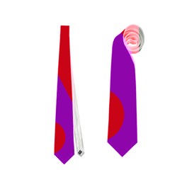 Colorful Abstract Design Neckties (one Side)  by Valentinaart