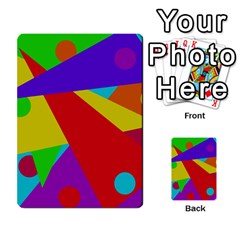 Colorful Abstract Design Multi-purpose Cards (rectangle) 