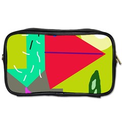 Abstract Bird Toiletries Bags 2-side by Valentinaart