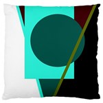 Geometric abstract design Standard Flano Cushion Case (One Side) Front