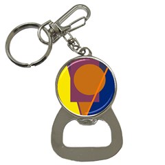 Geometric Abstract Desing Bottle Opener Key Chains by Valentinaart