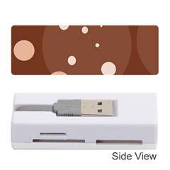 Brown Abstract Design Memory Card Reader (stick)  by Valentinaart