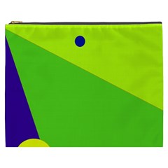 Colorful Abstract Design Cosmetic Bag (xxxl)  by Valentinaart