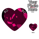 Abstract design Playing Cards 54 (Heart)  Front - Spade5