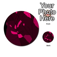 Abstract Design Multi-purpose Cards (round) 