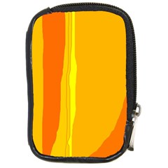 Yellow And Orange Lines Compact Camera Cases