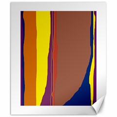 Colorful Lines Canvas 20  X 24   by Valentinaart