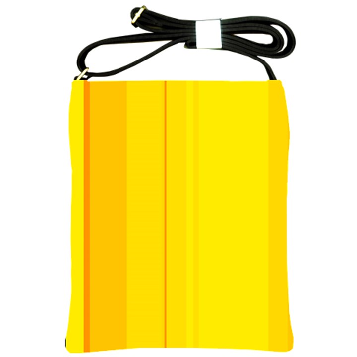 Yellow lines Shoulder Sling Bags