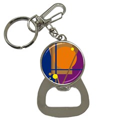 Decorative Abstract Design Bottle Opener Key Chains by Valentinaart