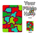 Colorful abstract design Multi-purpose Cards (Rectangle)  Back 1