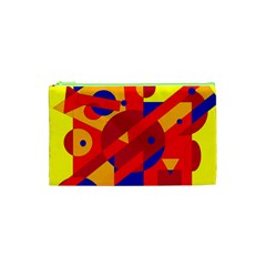 Colorful Abstraction Cosmetic Bag (xs) by Valentinaart
