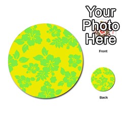 Bright Hawaiian Multi-purpose Cards (round) 