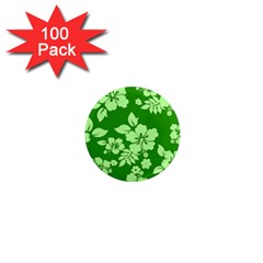 Green Hawaiian 1  Mini Magnets (100 Pack)  by AlohaStore