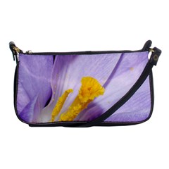 Purple Crocus Shoulder Clutch Bags