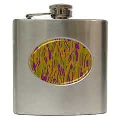 Decorative pattern  Hip Flask (6 oz)