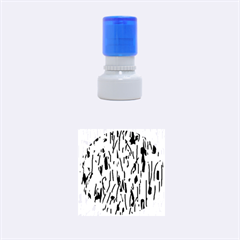 Decorative pattern  Rubber Round Stamps (Small)