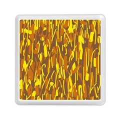Yellow Pattern Memory Card Reader (square) 