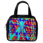 Colorful pattern Classic Handbags (One Side) Front