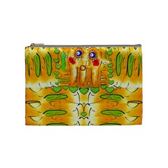 Mister Jellyfish The Octopus With Friend Cosmetic Bag (medium)  by pepitasart