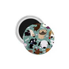 Dog Pattern 1 75  Magnets