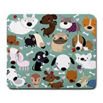 Dog Pattern Large Mousepads Front