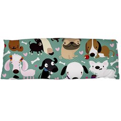 Dog Pattern Body Pillow Case (dakimakura) by Mjdaluz