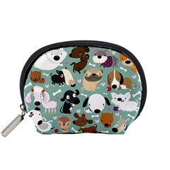 Dog Pattern Accessory Pouches (small)  by Mjdaluz