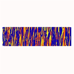 Orange, Blue And Yellow Pattern Large Bar Mats