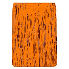 Orange Pattern Flap Covers (l)  by Valentinaart