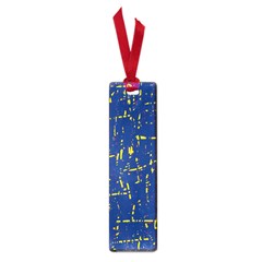 Deep blue and yellow pattern Small Book Marks