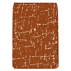Brown Elelgant Pattern Flap Covers (l)  by Valentinaart