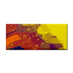 Colorful Abstract Pattern Hand Towel by Valentinaart