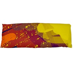 Colorful Abstract Pattern Body Pillow Case (dakimakura) by Valentinaart