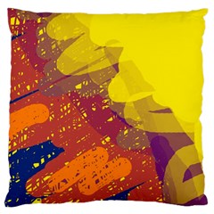 Colorful Abstract Pattern Standard Flano Cushion Case (two Sides) by Valentinaart