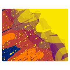 Colorful Abstract Pattern Double Sided Flano Blanket (medium) 