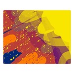 Colorful abstract pattern Double Sided Flano Blanket (Large)  80 x60  Blanket Front