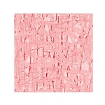 Elegant pink pattern Small Satin Scarf (Square) Front